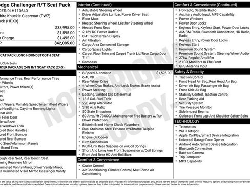 Used 2020 Dodge Challenger R/T Scat Pack image 6
