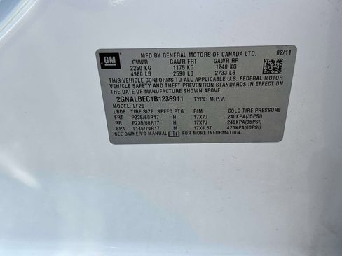 Used 2011 Chevrolet Equinox LS FWD image 30