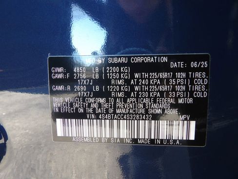Used 2025 Subaru Outback Premium w/ Popular Package #1 image 29