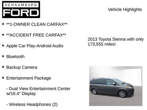 Used 2013 Toyota Sienna XLE FWD image 7