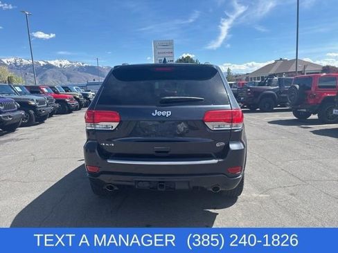 Used 2014 Jeep Grand Cherokee Overland w/ Advanced Technology Group image 8