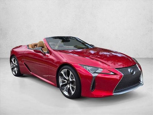 Used 2021 Lexus LC 500 Convertible w/ Touring Package RWD image 3