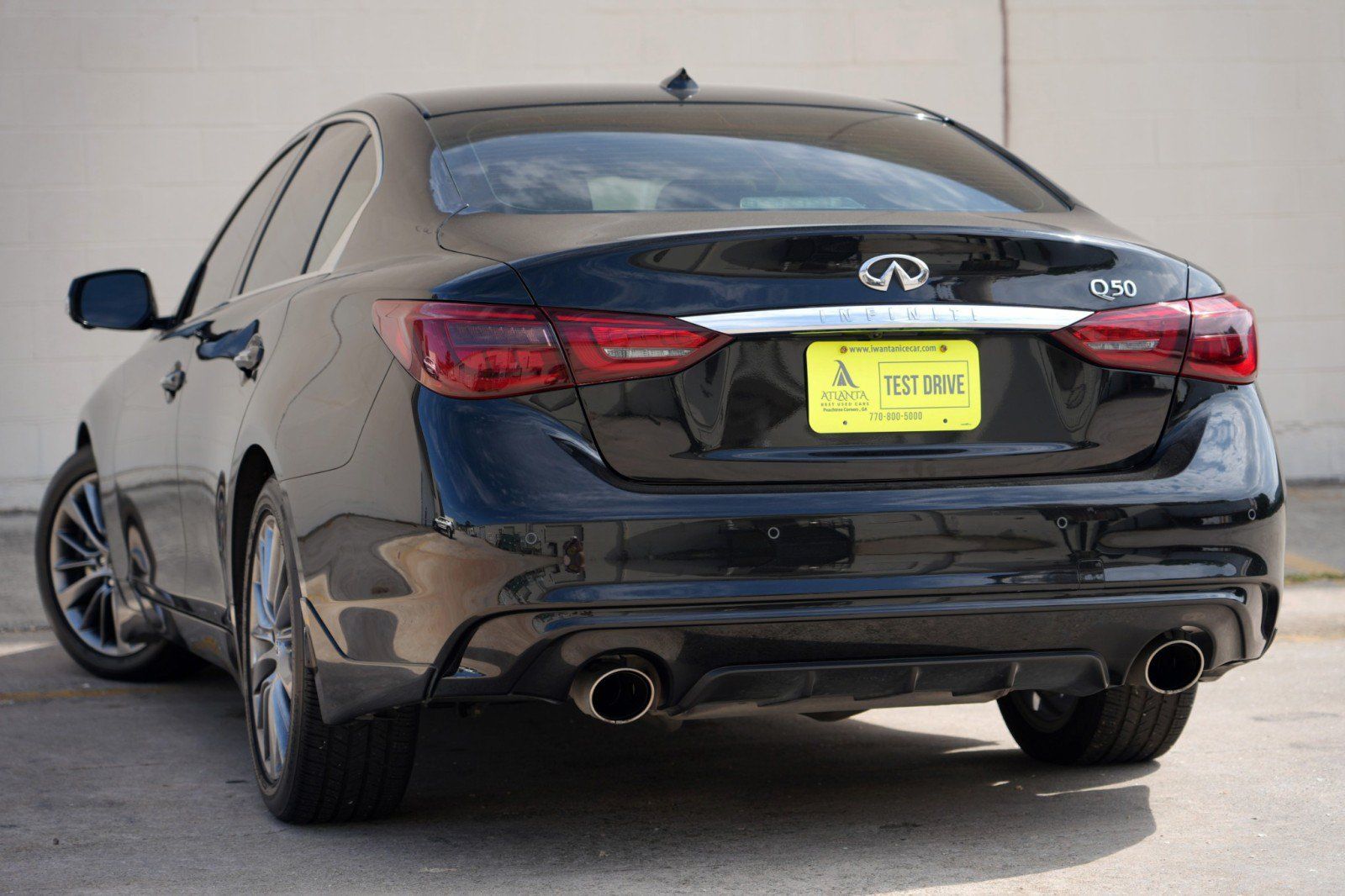 Used 2023 INFINITI Q50 Luxe w/ Cargo Package RWD image 5