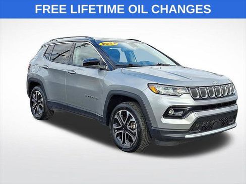 Certified 2022 Jeep Compass Limited w/ Sun and Sound Group AWD/4WD image 1