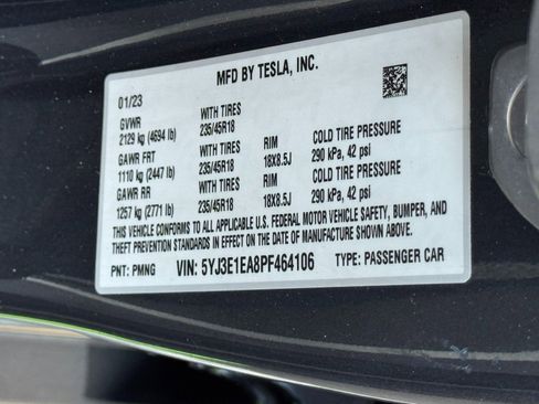 Used 2023 Tesla Model 3 Standard Range RWD image 45