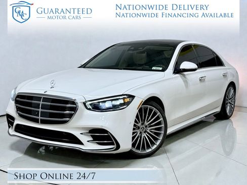 Used 2023 Mercedes-Benz S 500 4MATIC w/ AMG Line image 1