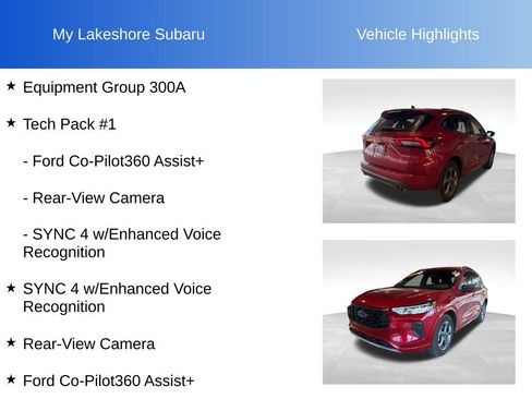 Used 2023 Ford Escape ST-Line w/ Tech Pack #1 image 10