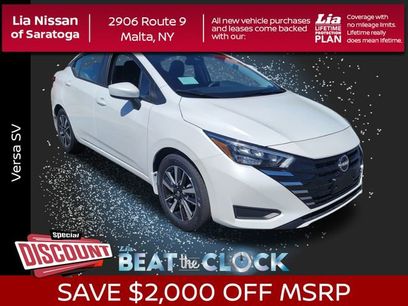 New 2025 Nissan Versa SV w/ Trunk Package