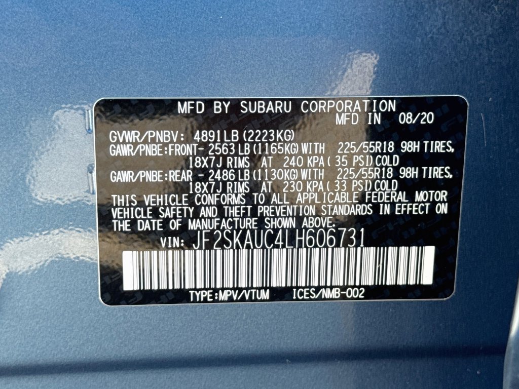 Used 2020 Subaru Forester Limited AWD/4WD image 31