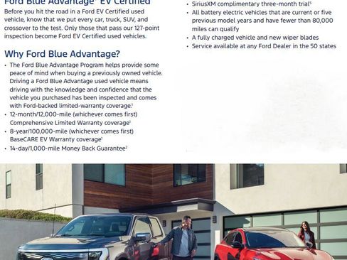 Used 2023 Ford F150 Lightning Lariat w/ Tow Technology Package image 8