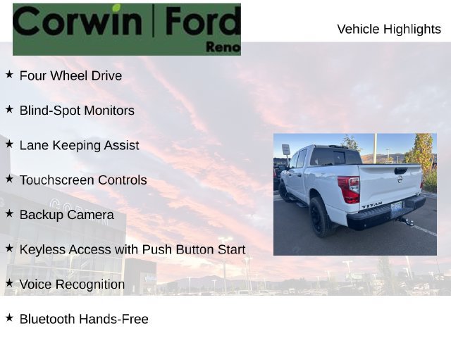 Used 2021 Nissan Titan S w/ S Utility Package AWD/4WD image 8