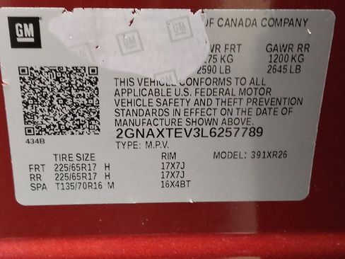 Used 2020 Chevrolet Equinox LT AWD/4WD image 33