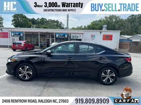 Used 2021 Nissan Sentra SV FWD image 2