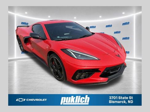 Certified 2021 Chevrolet Corvette Stingray Premium Cpe w/ Z51 Performance Package RWD image 1