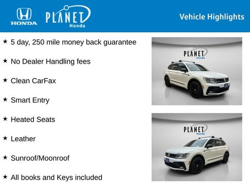 Used 2021 Volkswagen Tiguan SE R-Line AWD/4WD image 4