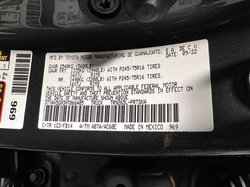 Certified 2022 Toyota Tacoma SR w/ SR Convenience Package RWD image 38