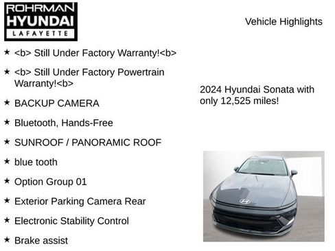 Certified 2024 Hyundai Sonata SEL image 7