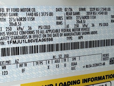 New 2027 Ford Expedition Platinum w/ Driver's Package RWD image 7