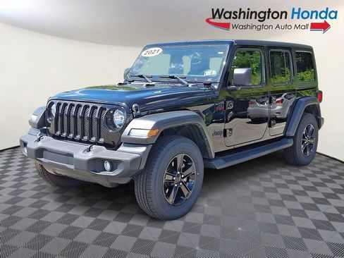 Used 2021 Jeep Wrangler Unlimited Sport AWD/4WD image 3