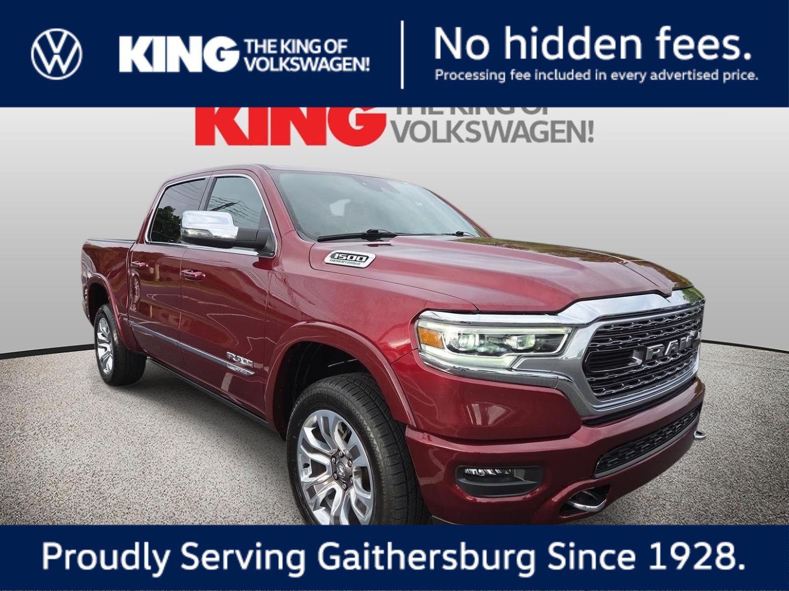 Used 2023 RAM 1500 Limited w/ Body Color Bumper Group AWD/4WD image 1