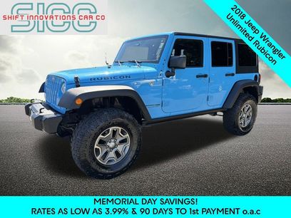 Used 2018 Jeep Wrangler Unlimited Rubicon w/ Connectivity Group