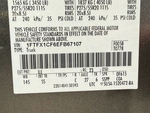 Used 2014 Ford F150 STX w/ Equipment Group 201A Mid RWD image 27