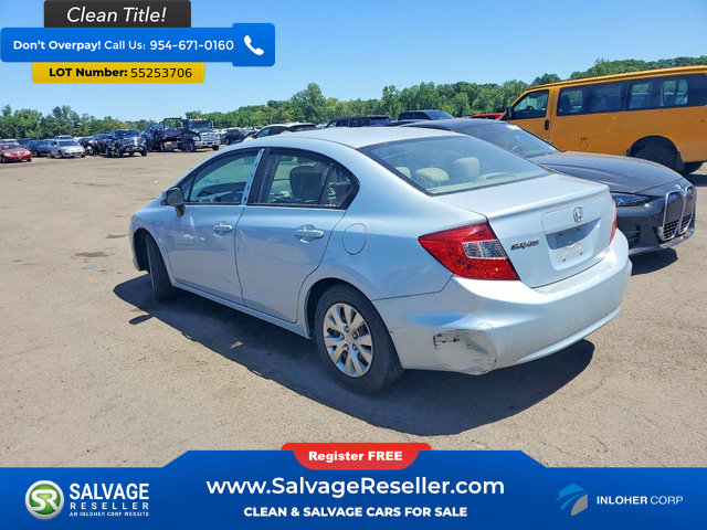 Used 2012 Honda Civic LX image 3