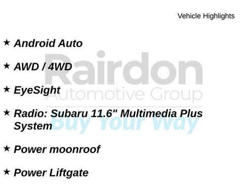 Used 2025 Subaru Outback Onyx Edition AWD/4WD image 35