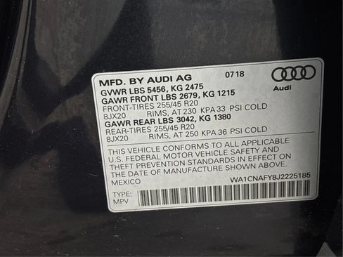 Used 2018 Audi Q5 Prestige w/ Prestige Package AWD/4WD image 28