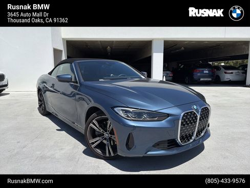 Certified 2024 BMW 430i Convertible w/ Premium Package RWD image 1