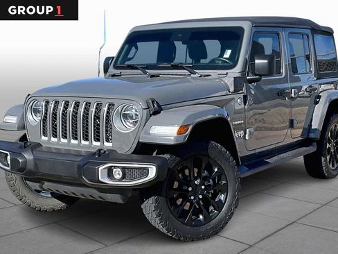 Used 2021 Jeep Wrangler Unlimited Sahara w/ Safety Group image 1