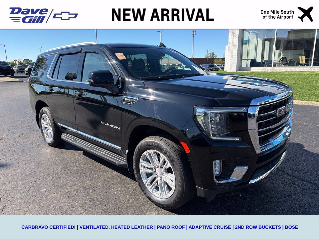 Certified 2023 GMC Yukon SLT w/ SLT Luxury Package AWD/4WD image 1