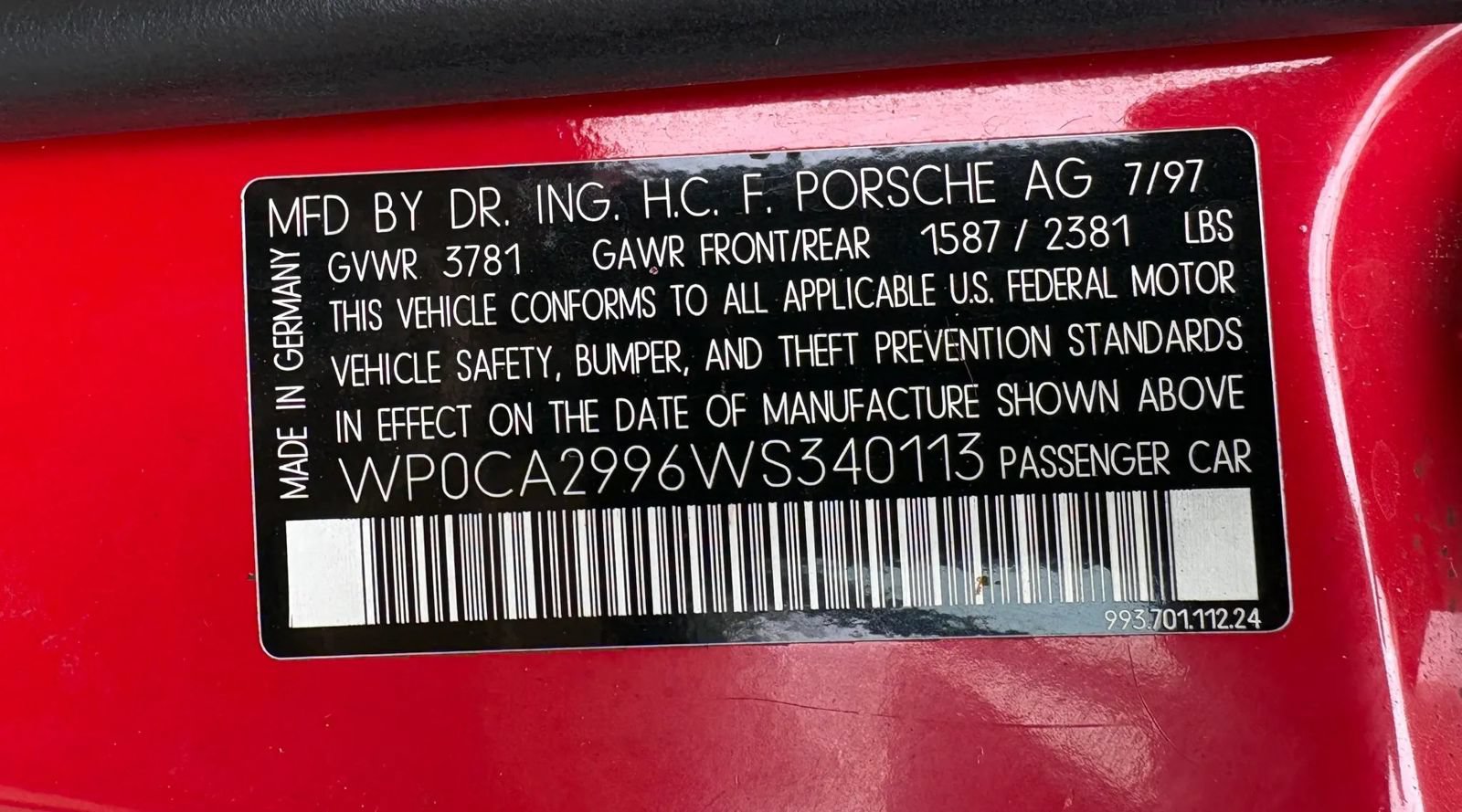Used 1998 Porsche 911 Cabriolet image 55