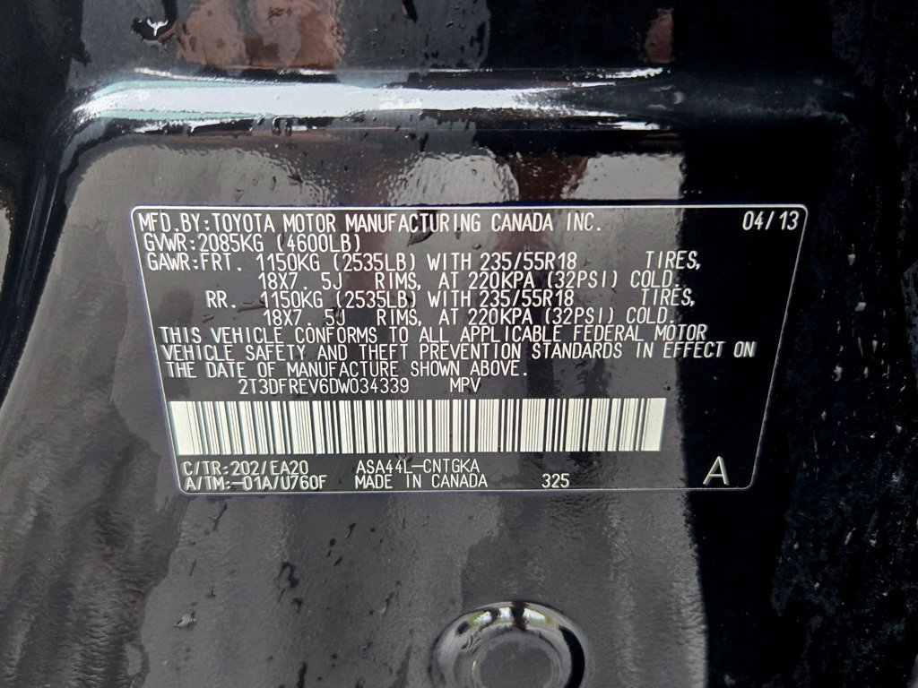 Used 2013 Toyota RAV4 Limited AWD/4WD image 30
