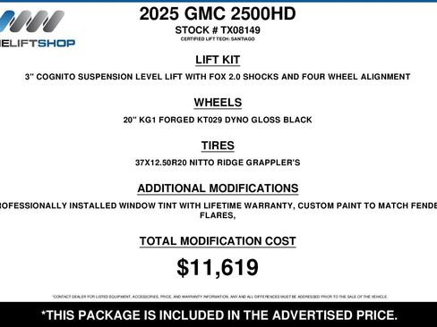 Used 2025 GMC Sierra 2500 Denali Ultimate image 2