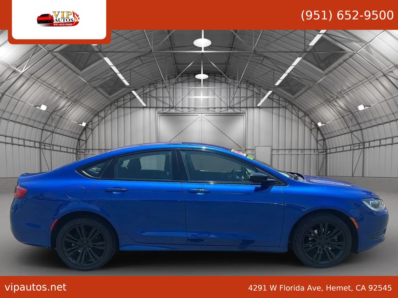 Used 2017 Chrysler 200 LX w/ Dark Appearance Package FWD image 1