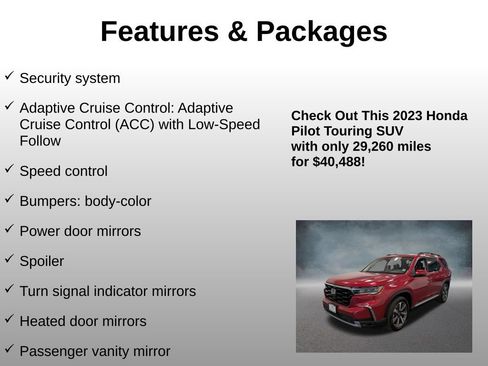 Certified 2023 Honda Pilot Touring image 24