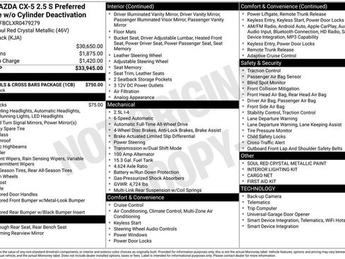 Certified 2024 MAZDA CX-5 AWD 2.5 S image 12