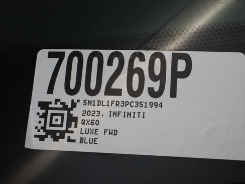 Used 2023 INFINITI QX60 Luxe w/ Cargo Package FWD image 39