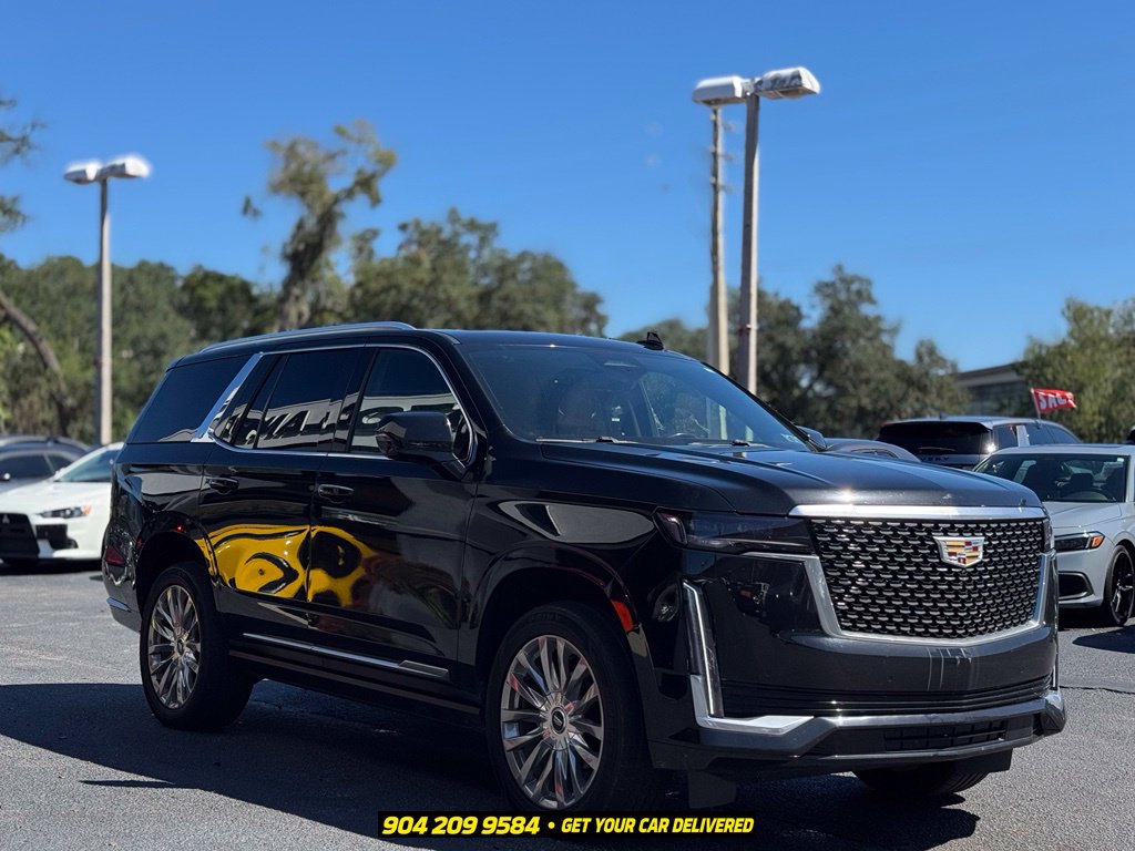Used 2021 Cadillac Escalade Premium Luxury w/ Driver Assist Tech Package AWD/4WD image 9