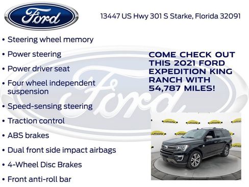 Certified 2021 Ford Expedition King Ranch w/ Cargo Package image 32