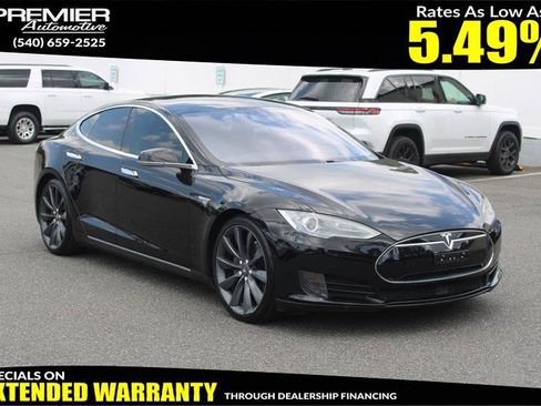 Used 2015 Tesla Model S 70D AWD/4WD image 1