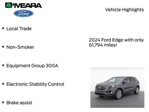 Used 2024 Ford Edge Titanium AWD/4WD image 7