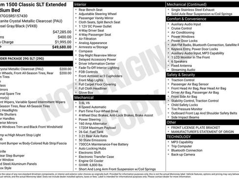 Used 2024 RAM 1500 Classic SLT image 3