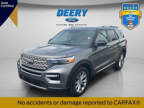 Certified 2023 Ford Explorer Limited w/ Limited Technology Package AWD/4WD image 4