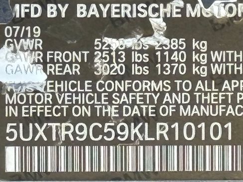 Used 2019 BMW X3 xDrive30i w/ Executive Package AWD/4WD image 52