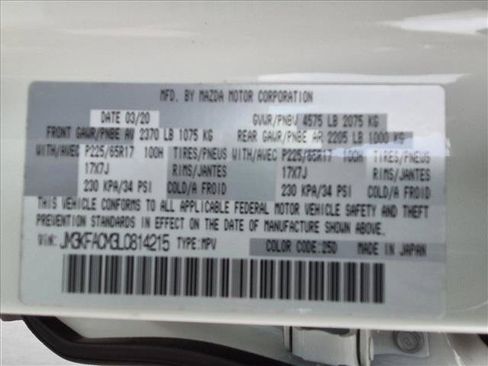 Used 2020 MAZDA CX-5 Touring FWD image 25