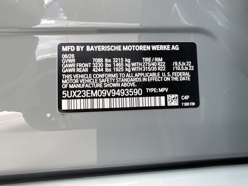 New 2027 BMW X7 xDrive40i w/ M Sport Package AWD/4WD image 39