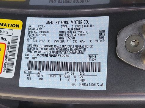 New 2025 Ford Bronco Sport Big Bend w/ Convenience Package image 11