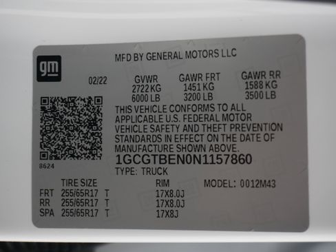 Used 2022 Chevrolet Colorado W/T w/ WT Convenience Package image 27